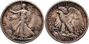1/2 Долар США (1776 - ) Срібло 