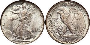 1/2 Долар США (1776 - ) Срібло 