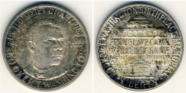 1/2 Долар США (1776 - ) Срібло 