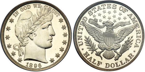 1/2 Долар США (1776 - ) Срібло 