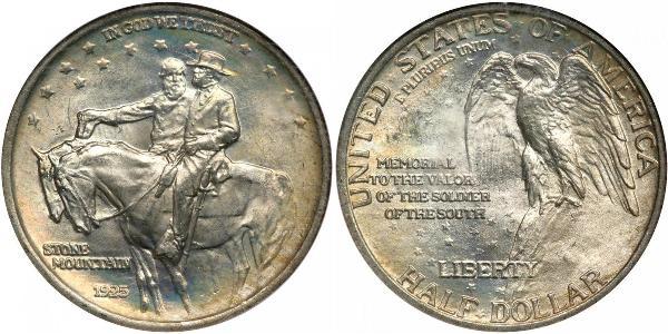 1/2 Долар США (1776 - ) Срібло 