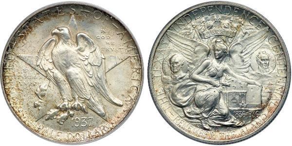 1/2 Долар США (1776 - ) Срібло 