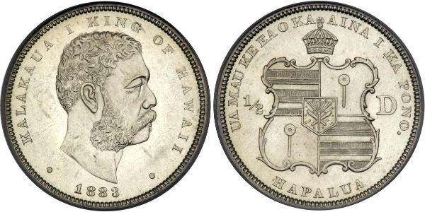 1/2 Долар США (1776 - ) Срібло 