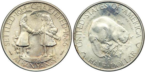 1/2 Долар США (1776 - ) Срібло 