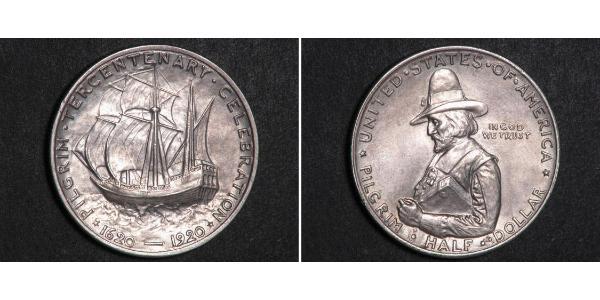 1/2 Долар США (1776 - ) Срібло 