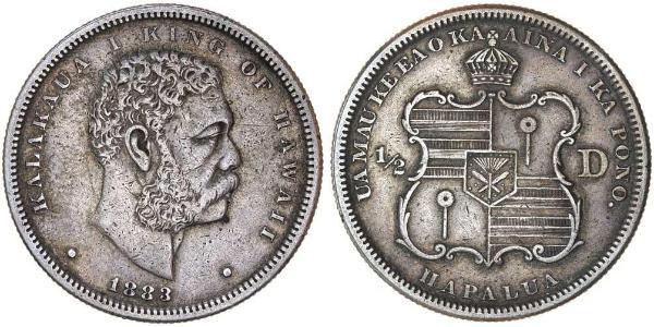 1/2 Долар США (1776 - ) Срібло 