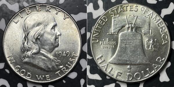 1/2 Долар США (1776 - ) Срібло Франклін Делано Рузвельт (1882-1945)
