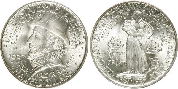 1/2 Долар США (1776 - ) Срібло 
