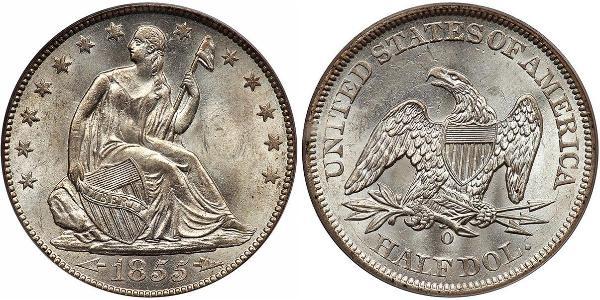 1/2 Долар США (1776 - ) Срібло 