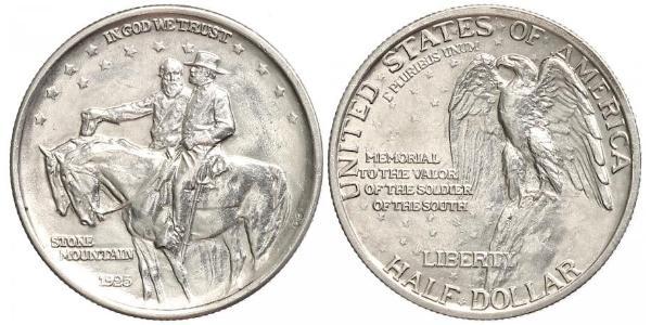 1/2 Долар США (1776 - ) Срібло 