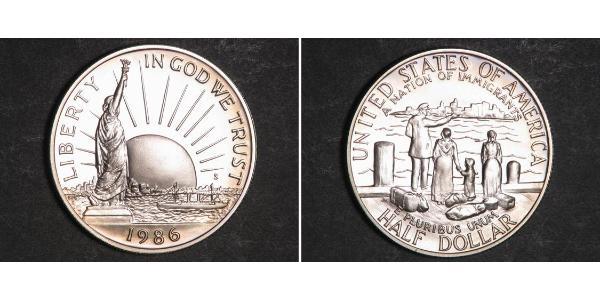 1/2 Долар США (1776 - ) Срібло 