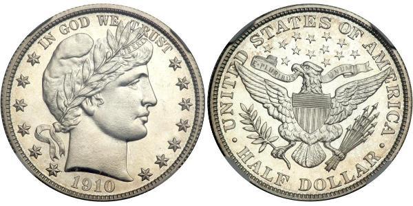 1/2 Долар США (1776 - ) Срібло 