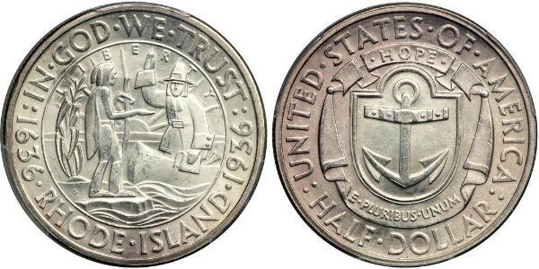 1/2 Долар США (1776 - ) Срібло 
