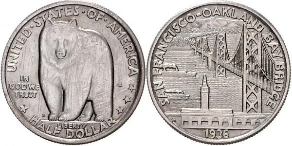 1/2 Долар США (1776 - ) Срібло 