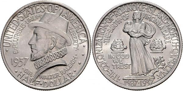 1/2 Долар США (1776 - ) Срібло 