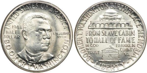 1/2 Долар США (1776 - ) Срібло 