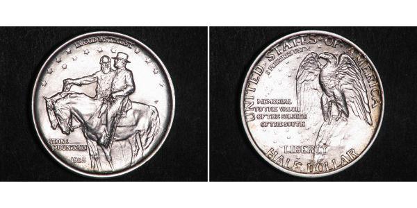 1/2 Долар США (1776 - ) Срібло 