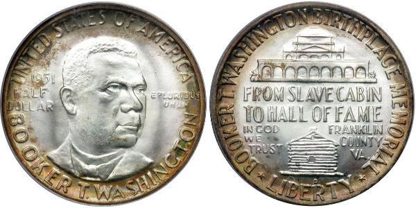 1/2 Долар США (1776 - ) Срібло 