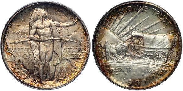 1/2 Долар США (1776 - ) Срібло 