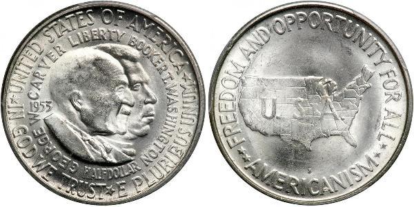 1/2 Долар США (1776 - ) Срібло 