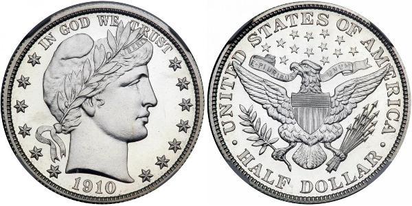 1/2 Долар США (1776 - ) Срібло 