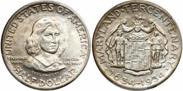 1/2 Доллар США (1776 - )  
