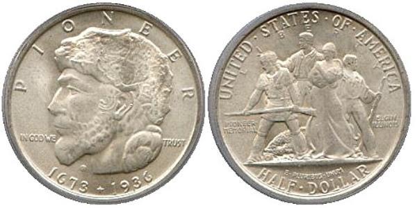 1/2 Доллар США (1776 - )  