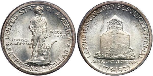 1/2 Доллар США (1776 - )  