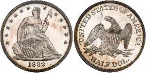 1/2 Доллар США (1776 - ) Серебро 