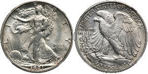1/2 Доллар США (1776 - ) Серебро 