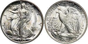 1/2 Доллар США (1776 - ) Серебро 