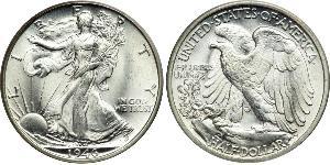 1/2 Доллар США (1776 - ) Серебро 