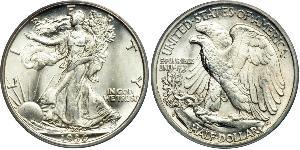 1/2 Доллар США (1776 - ) Серебро 