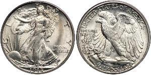 1/2 Доллар США (1776 - ) Серебро 