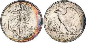 1/2 Доллар США (1776 - ) Серебро 