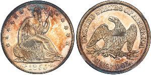 1/2 Доллар США (1776 - ) Серебро 