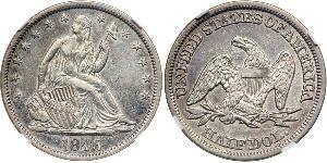 1/2 Доллар США (1776 - ) Серебро 