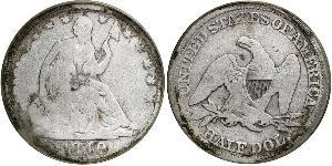 1/2 Доллар США (1776 - ) Серебро 