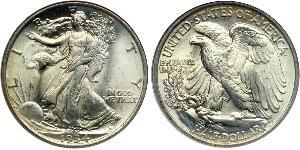 1/2 Доллар США (1776 - ) Серебро 