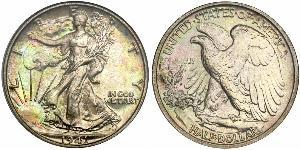 1/2 Доллар США (1776 - ) Серебро 