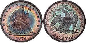 1/2 Доллар США (1776 - ) Серебро 