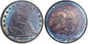 1/2 Доллар США (1776 - ) Серебро 
