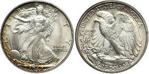 1/2 Доллар США (1776 - ) Серебро 