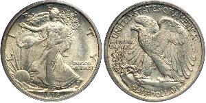 1/2 Доллар США (1776 - ) Серебро 