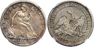 1/2 Доллар США (1776 - ) Серебро 