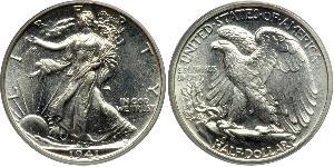 1/2 Доллар США (1776 - ) Серебро 