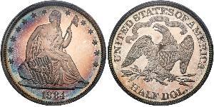 1/2 Доллар США (1776 - ) Серебро 