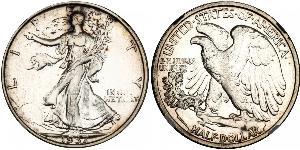 1/2 Доллар США (1776 - ) Серебро 