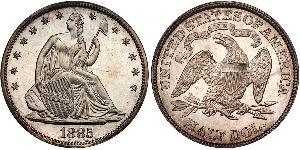 1/2 Доллар США (1776 - ) Серебро 