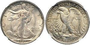 1/2 Доллар США (1776 - ) Серебро 